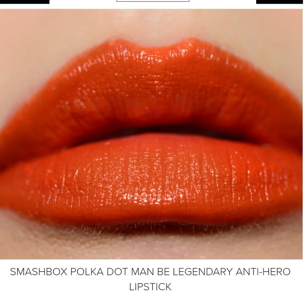 ❇️🧚‍♀️POLKADOT MAN Smashbox DISCONTINUED Suicide Squad Lipstick NWT - Picture 4 of 6